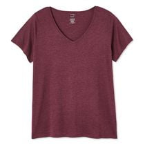 George Women's Plus V-Neckline Tee, Sizes 1X-4X