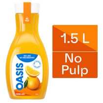 Oasis Orange Juice No Pulp, Not from Concentrate