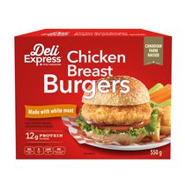 Deli Express Chicken Breast Burgers