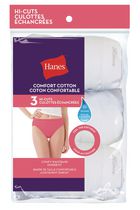 Hanes Women's P3 Comfort Cotton Hi-Cut