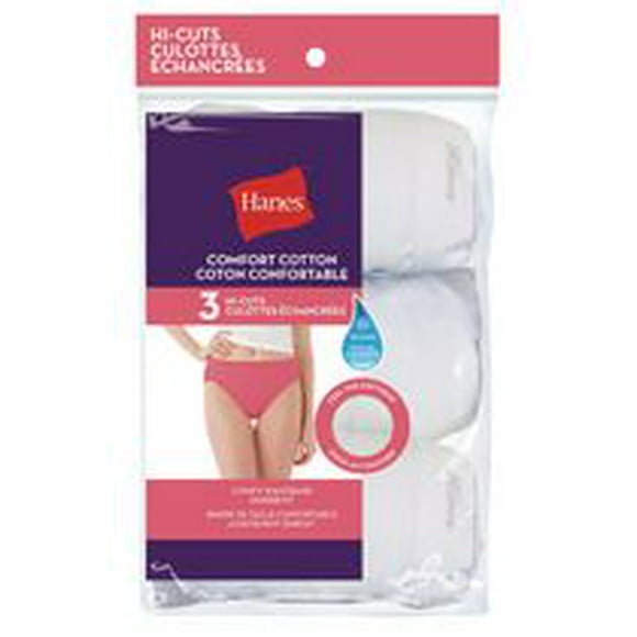 Hanes P3 Comfort Cotton Hi-Cut pour femme