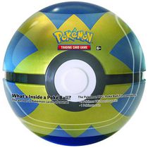 Pokémon TCG: Poké Ball Tin - Blue Quick Ball