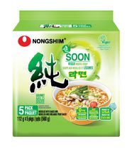 Soupe de nouilles végétalienne Soon en format familial de Nongshim