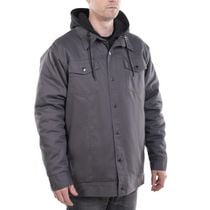 Workload Canvas Jacket with Fooler Hoodie, Size M-2XL