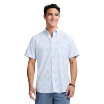 IZOD S/S Breeze Print Shirt, S-XXL
