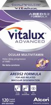 VITALUX(MD) Advanced, multivitamines oculaires, supplément pour la dégénérescence maculaire liée à l’âge avec AREDS2, DMLA
