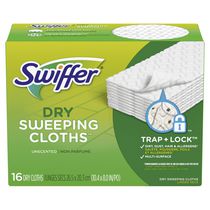 Swiffer Sweeper Dry Sweeping Pad, Multi Surface Refills for Dusters Floor Mop, Unscented