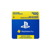 $100 PlayStation Plus – Wallet Funds [Digital Code]