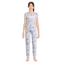 Hello Kitty and Friends Girls' Pajama 2-Piece Set, Sizes XS-L