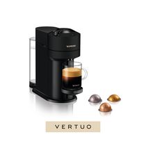 Machine à café et espresso Vertuo Next de Nespresso® par De'Longhi, Noir Mat