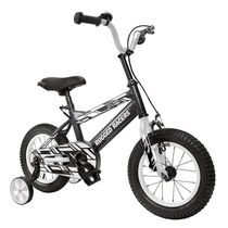 Rugged Racers Vélo pour enfants de 40 cm avec roues d'entraînement amovibles