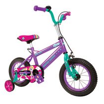 Rugged Racers Vélo pour enfants de 30 cm avec roues d'entraînement amovibles