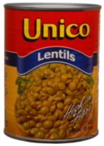 Unico High in Fibre Lentils