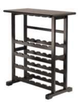 Winsome Vinny 24-Bottle Wine Rack, Espresso - 92023