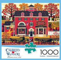Buffalo Games - Le puzzle Charles Wysocki - Benjamin's Music School - en 1000 pièces