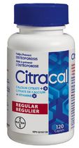 Citrate de calcium Citracal avec vitamine D en caplets