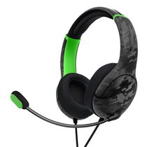 PDP AIRLITE Wired Headset: Neon Carbon For Xbox Series X|S, Xbox One, & Windows 10/11 PC