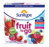 SunRype Fruit to Go 100% Fruit Snack Variety Pack