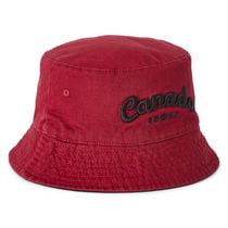 Not Applicable Budweiser Beer Logo Canvas Bucket Hat Foldable Spring And Summer Travel Fisherman Hat Beach Sun Hat