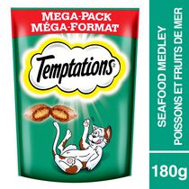 Temptations Seafood Medley Flavour Soft & Crunchy Cat Treats
