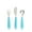 Bleu, variante sur Fourchette, couteau et cuillère pour tout-petits Splash™ de Munchkin®