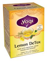 Yogi Teas - Lemon Detox Herbal Tea - 16 Bags 32 G