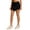 Black, variant on Reebok Women’s Prep Short Skort with Pockets, Sizes XS-2XL