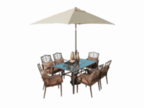 hometrends Isabella 7-Piece Cushioned Dining Set | Walmart Canada