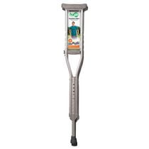 Béquilles légères en aluminium à bouton poussoir pour ajustement rapide Comfort Max de Hugo