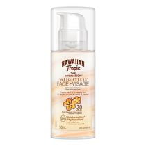 Lotion écran solaire Silk HydrationMD WeightlessMC sans huile pour le visage de Hawaiian TropicMD, FPS 30