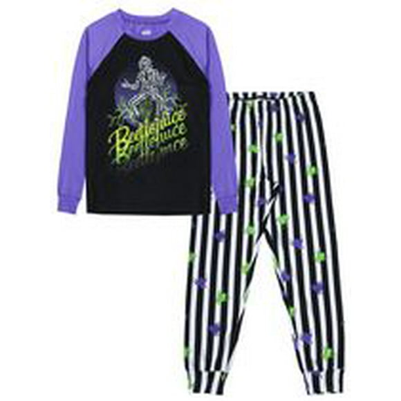 Beetlejuice Halloween Sleep 2 Piece PJ set - Kids