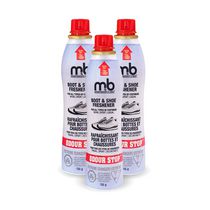 M&B Odour Stop Shoe & Boot Freshener 3PK - 155g/5.5oz, Deodorize & Keep Footwear Fresh