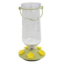 Perky-Pet Desert Bloom Top-Fill Glass Hummingbird Feeder
