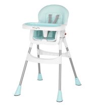 Dream On Me Portable 2 In 1 Table Talk High Chair |Convertible |Compact High Chair |Light Weight Portable Highchair