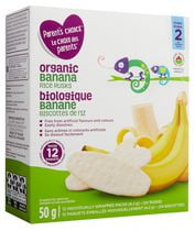 Parent's Choice Organic Banana Rice Rusks | Walmart Canada