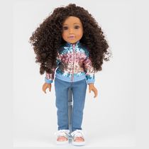 melissa doug wooden doll crib