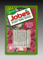 Jobe's, bâtons d'engrais pour plantes à fleurs