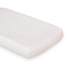 Lulujo - Baby, Infant - Boho Collection - Cotton Muslin Change Pad Cover - Machine Washable