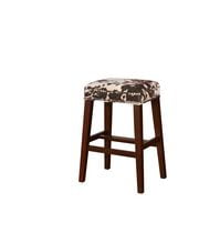 Carter Brown Cow Print Bar Stool