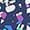 Blue, variant on Athletic Works Women's Legging, Sizes XS-XXL