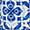 Blue, variant on Iyla Women's Plus Smocked Maxi Dress, Sizes XS-XXL