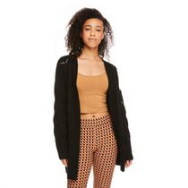 walmart womens black cardigan