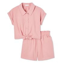Btween Girls' Short 2-Piece Set, Sizes XS-XL