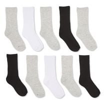 George Boys' Crew Socks 10-Pack