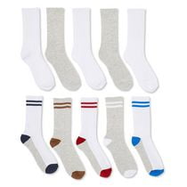 George Boys' Crew Socks 10-Pack