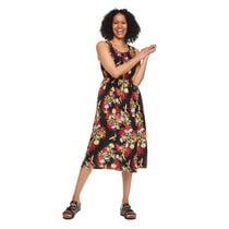 Iyla Women's Smocked Sleeveless Dress, Sizes S-XXL