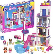 MEGA Barbie Color Reveal Maison de rêve, 25+ surprises - 533 Blocs