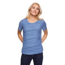 T-shirt ondulé à manches courtes Penmans pour femmes