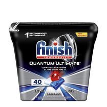 Détergent pour lave-vaisselle Finish, Quantum Ultimate, frais, 40 comprimés