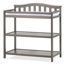 Forever Eclectic Arch Top Changing Table, Dapper Gray